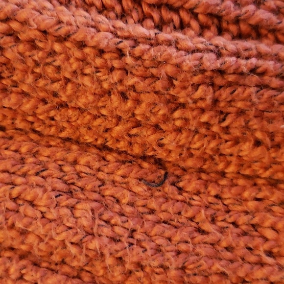 Hombre Barrage Sweater Winter Knit Crew Neck Size Medium Men Medium Burnt - Picture 11 of 12